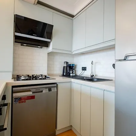 Bosphorus View With Two Bedrooms 公寓 伊斯坦布尔